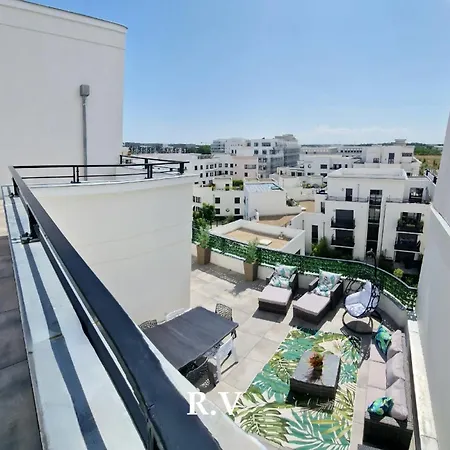 Rooftop - Val D'europe Apartment Chessy (Seine-et-Marne)